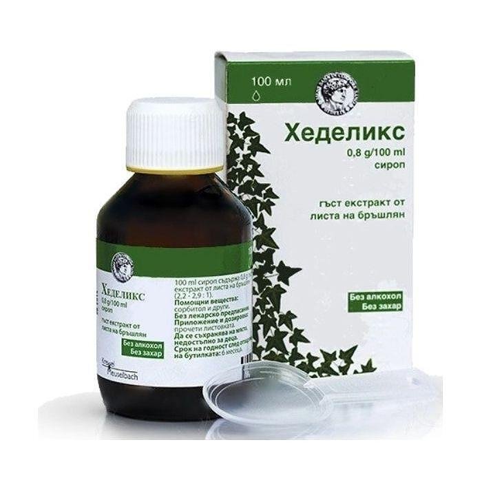 Хеделикс, сироп при влажна кашлица, 100 мл, от Еwopharma