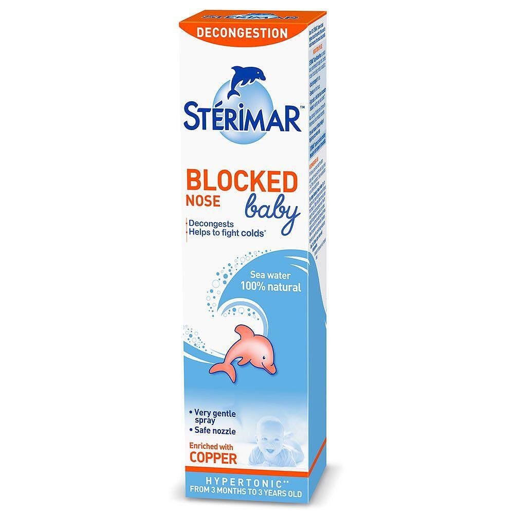 Sterimar Blocked Nose Baby, хипертоничен назален спрей за деца и възрастни, 100 мл, от Fumouze Diagnostics