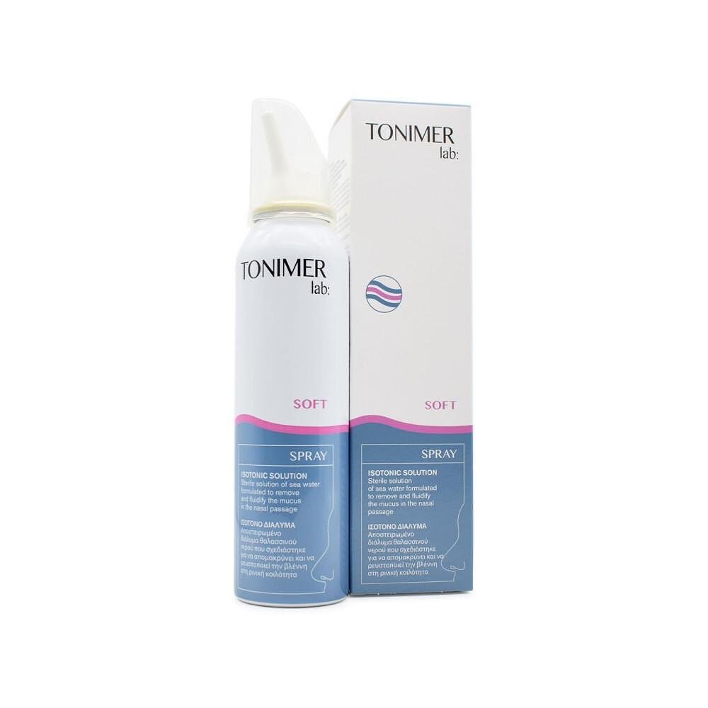 Tonimer Soft, спрей за почистване и овлажняване на носната кухина, 125 мл.