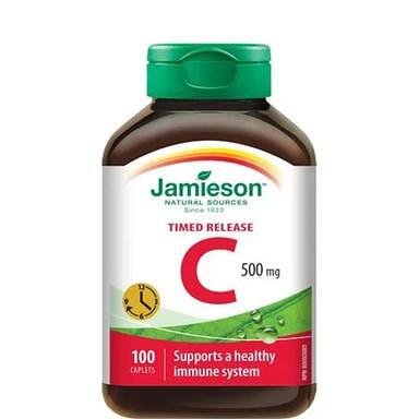 Витамин C, 500 мг., 100 таблетки с удължено освобождаване от Jamieson