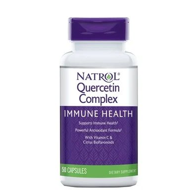Quercetin Complex, имуностимулант и антистрес, 500 мг., 50 капсули от Natrol