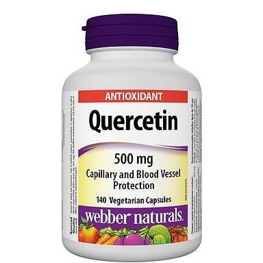 Qurcetin, за сърце и кръвоносни съдове, 500 мг., 140 капсули от Webber Naturals