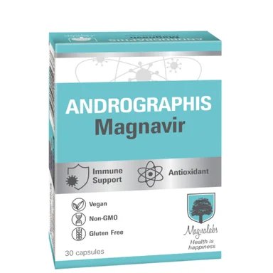 Andrographis Magnavir, имуностимулант, 30 капсули от Magnalabs