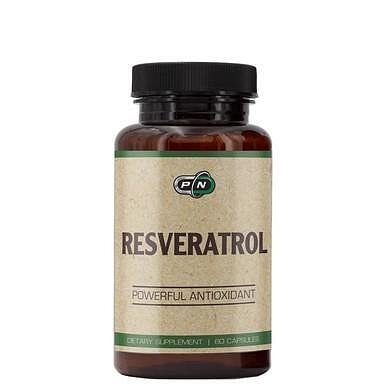 Resveratrol, антиоксидант, 50 мг., 60 капсули от Pure Nutrition