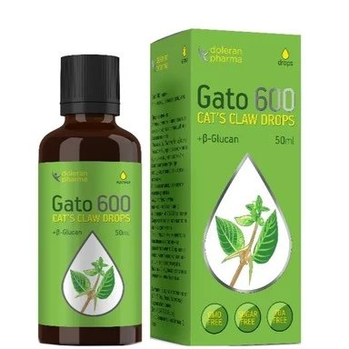 Gato 600, котешки нокът, капки за имунната система с антиоксидантно действие, 50 мл. от Doleran Pharma