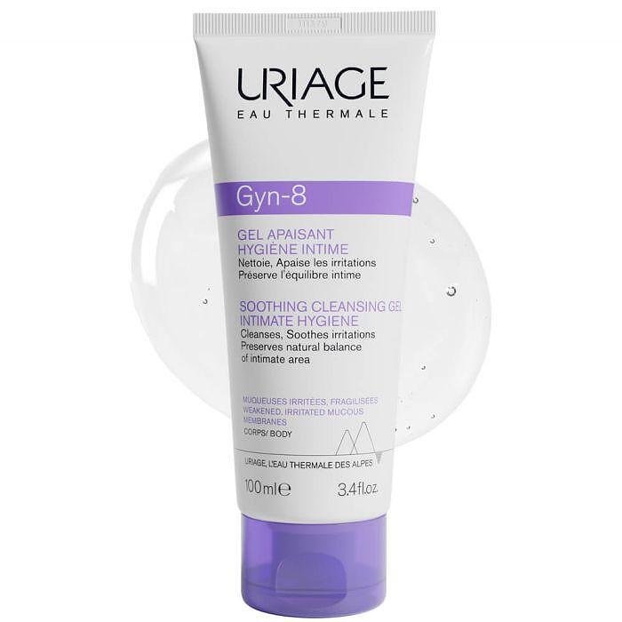 Uriage Eau Thermale, Gyn рН 8, успокояващ интимен гел, 100 мл.