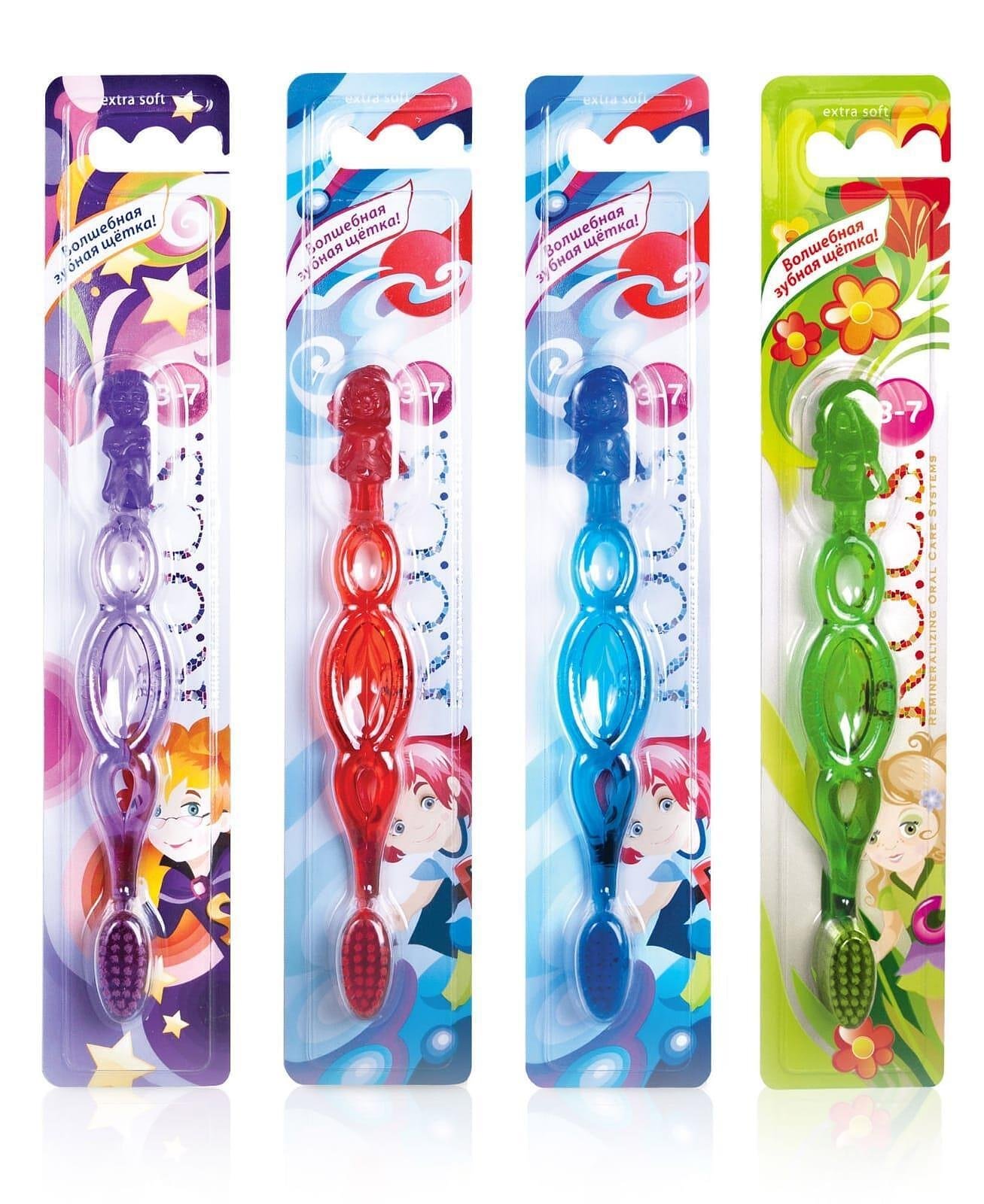 R.O.C.S. Kids Extra Soft 3-7, четка за зъби за деца, 1 бр.