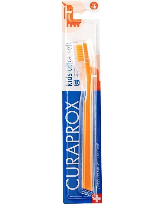 CURAPROX, 5500 Kids Ultra Soft, детска четка за зъби, 4-12 години