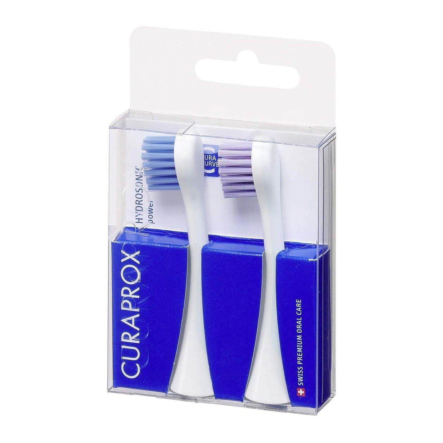 CURAPROX, Hydrosonic Pro Brush Head Power, резервни глави за ел. четка, 2 бр.