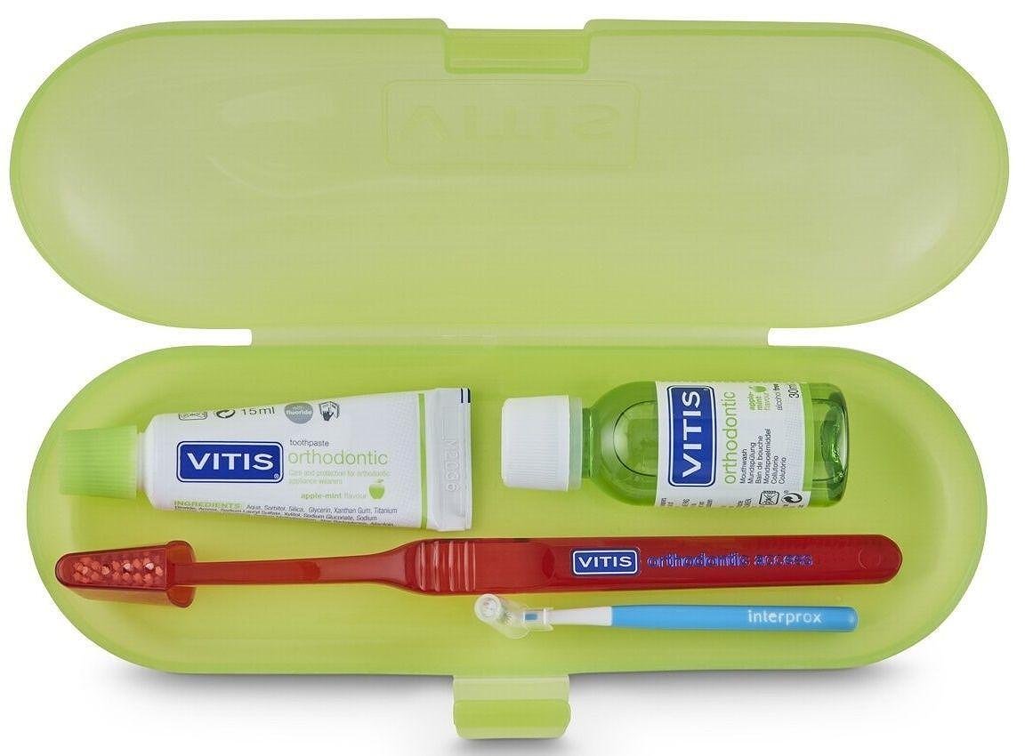 Vitis, Orthodontic, комплект за грижа, за устната кухина