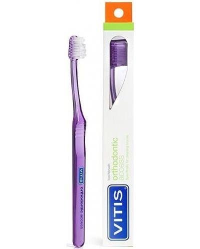 Vitis, Orthodontic Access, четка за зъби при брекети
