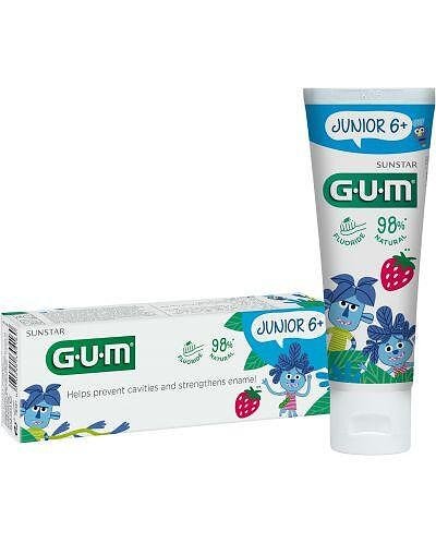 Gum, Junior, паста при растеж на постоянни зъби, 6+ години, 50 мл.