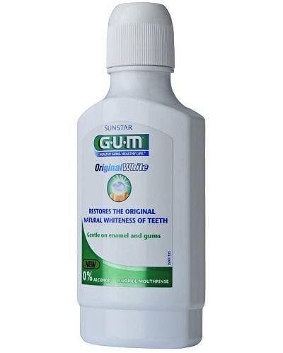 Gum, Original White, избелваща вода за уста, за здрави венци, 300 мл.