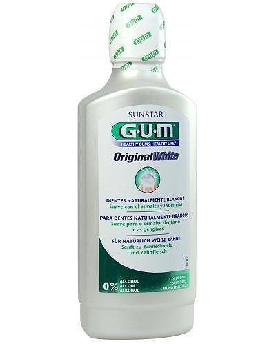 Gum, Original White, избелваща вода за уста, за здрави венци, 500 мл.