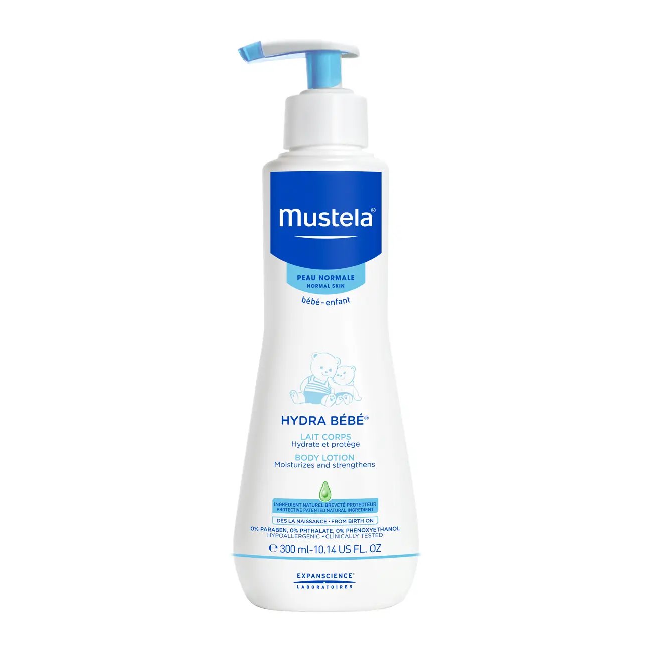 Mustela, Hydra Bébé Body Lotion, бебешки лосион за тяло, 300 мл.