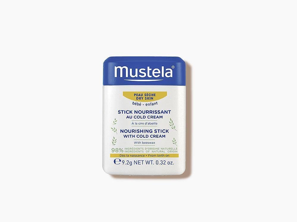 Mustela, Nourishing Stick Cold Cream, бебешки хидратиращ крем стик с пчелен восък за лице, 9.2 гр.