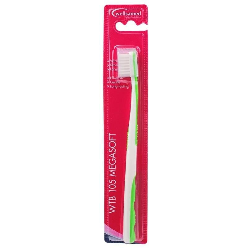 Wellsamed WTB 105 Mega Soft, четка за зъби, 1 бр.