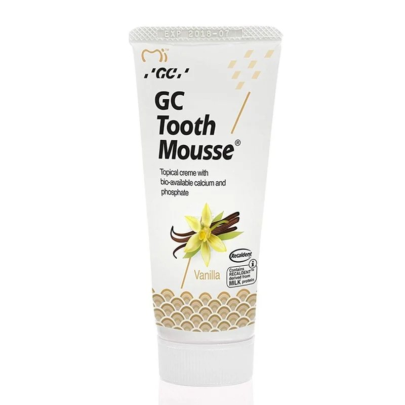 GC Tooth Mousse, реминерализиращ дентален крем ванилия, 35 мл.