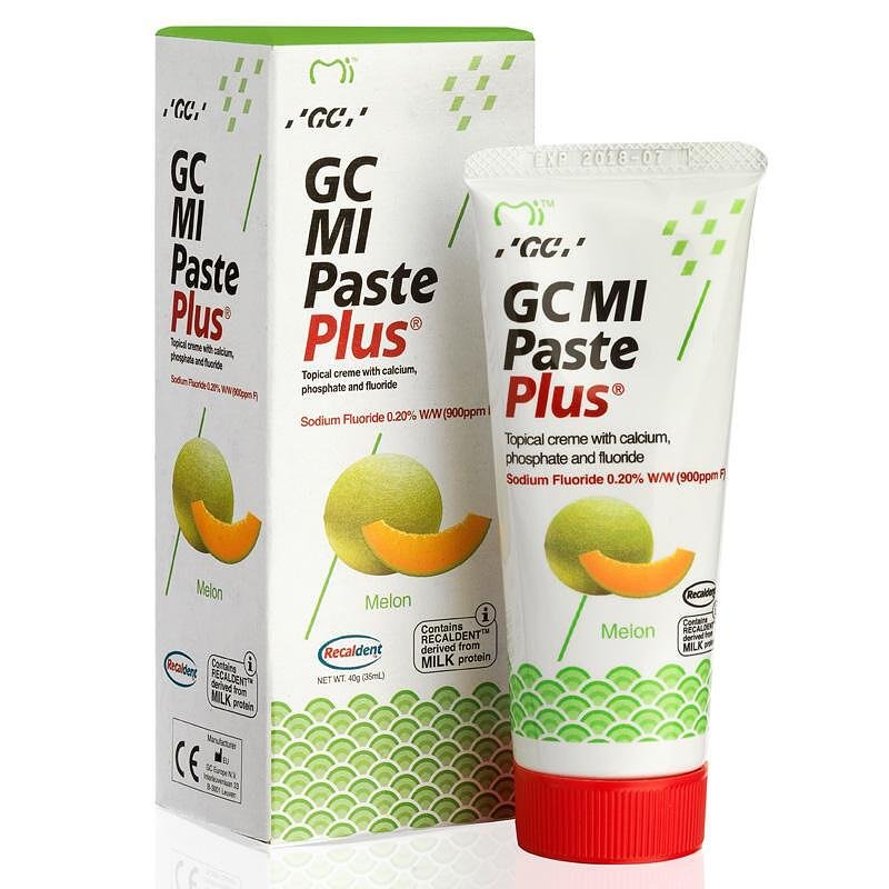 GC MI Paste Plus, реминерализираща дентален крем пъпеш, 35 мл.