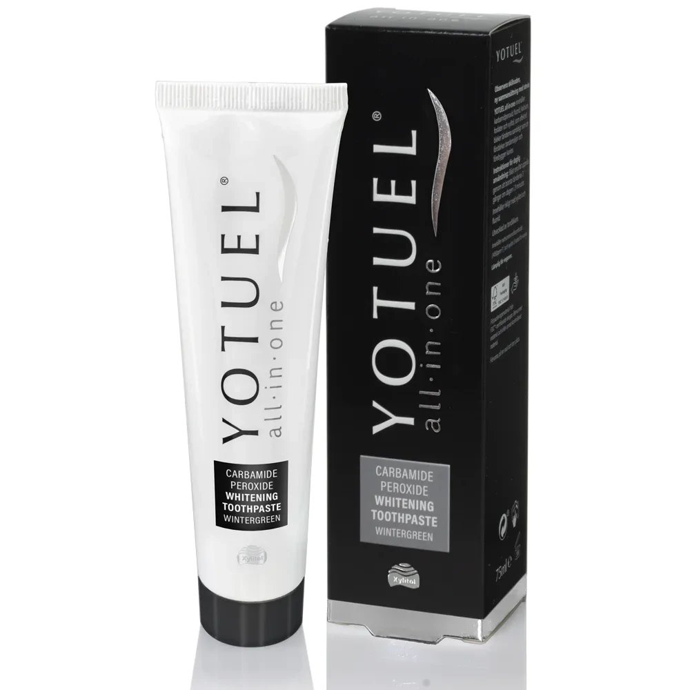 Yotuel All-in-One Wintergreen, избелваща паста за зъби, 75 мл.