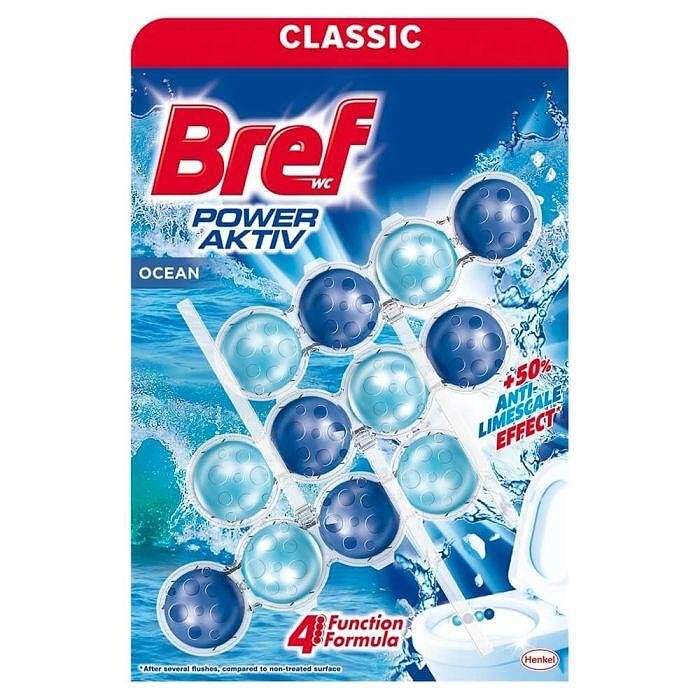 Bref WC Classic Power Activ Ocean, ароматизатор за тоалетна океан, 1 x 50 гр.