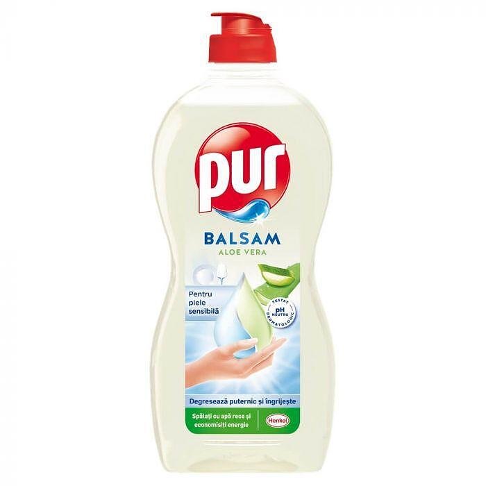 Pur Balsam Aloe Vera, препарат за съдове с алое вера, 450 мл.