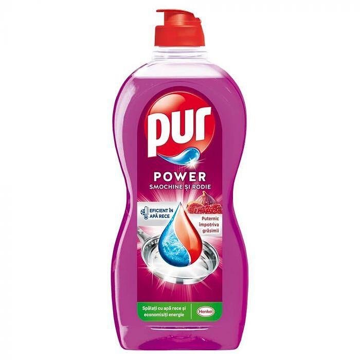 Pur Power Fig & Pomegranate, препарат за съдове със смокиня и нар, 450 мл.