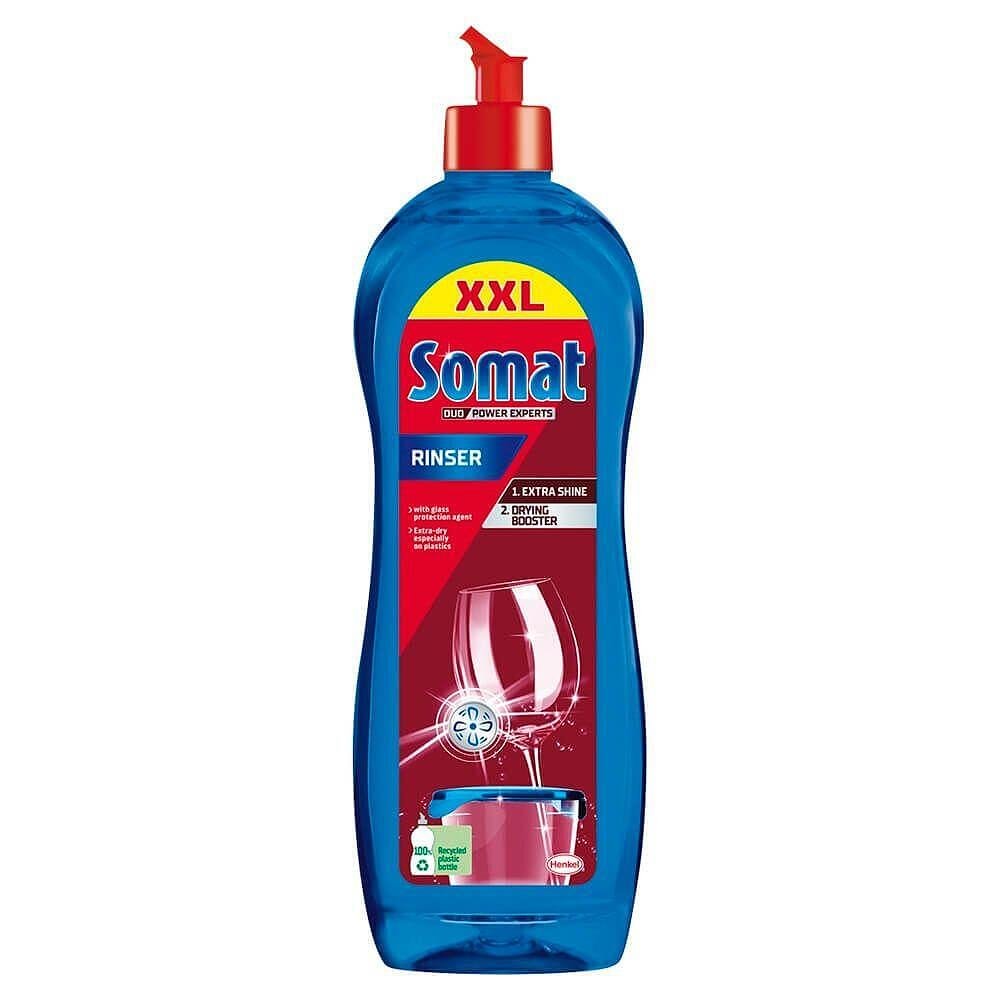 Somat Duo Power Experts Rinser, гланц-разтвор за изплакване за съдомиялна машина, 750 мл.
