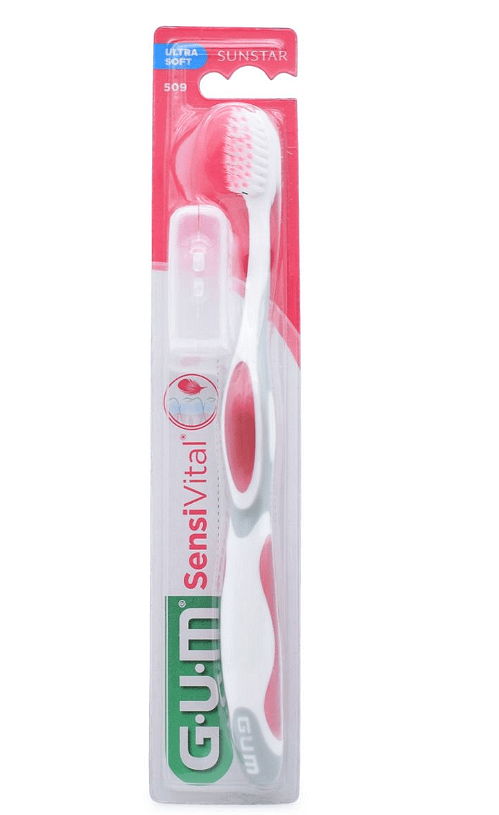 Gum, SensiVital, Ultra Soft, четка за зъби, при чувствителни венци