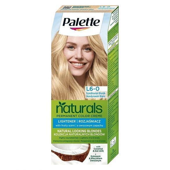 Palette Naturals, Боя за коса, L6-0 скандинавско русо
