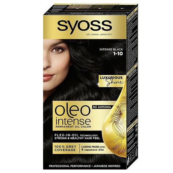 Syoss Oleo intense, боя за коса, 1-10 наситено черен