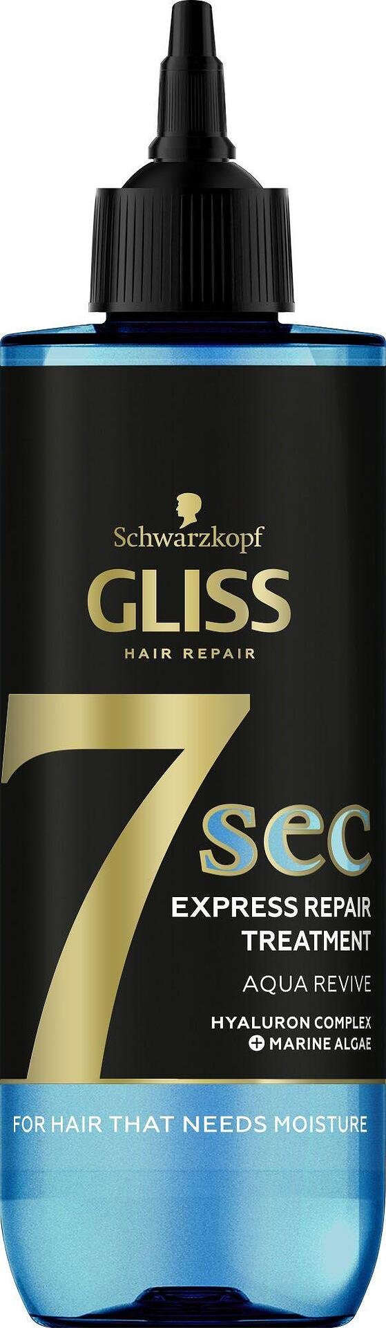 Gliss Aqua Revive 7 Sec Express Repair Treatment, маска за суха коса, 200 мл.