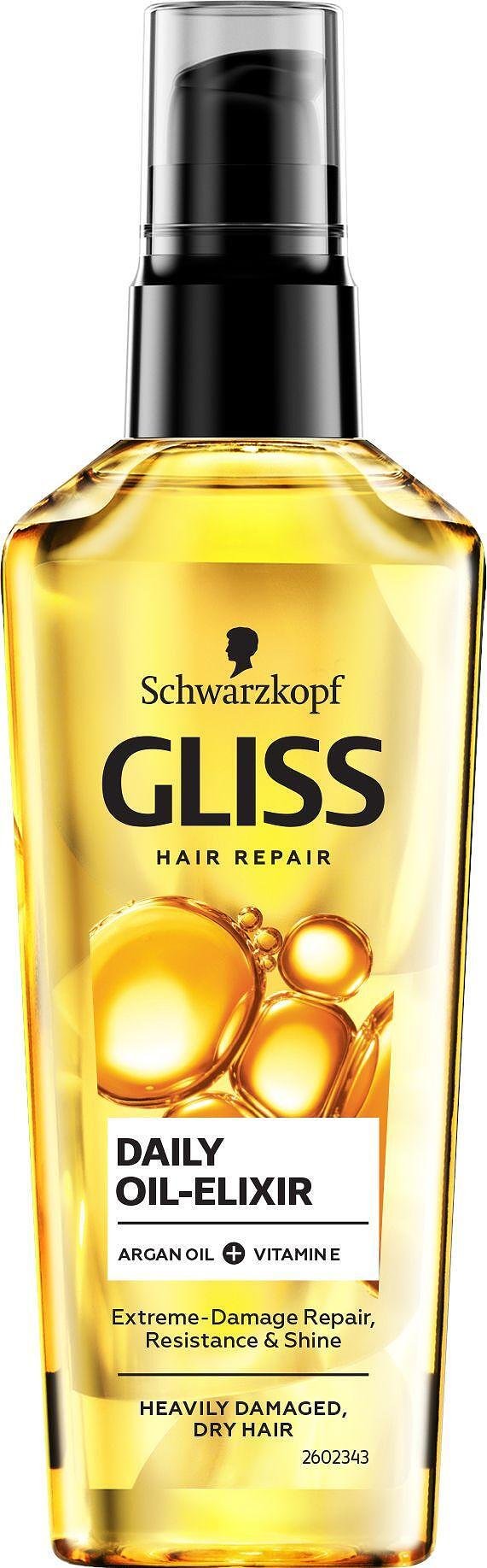 Gliss Oil Nutritive, еликсир за коса, 75 мл.
