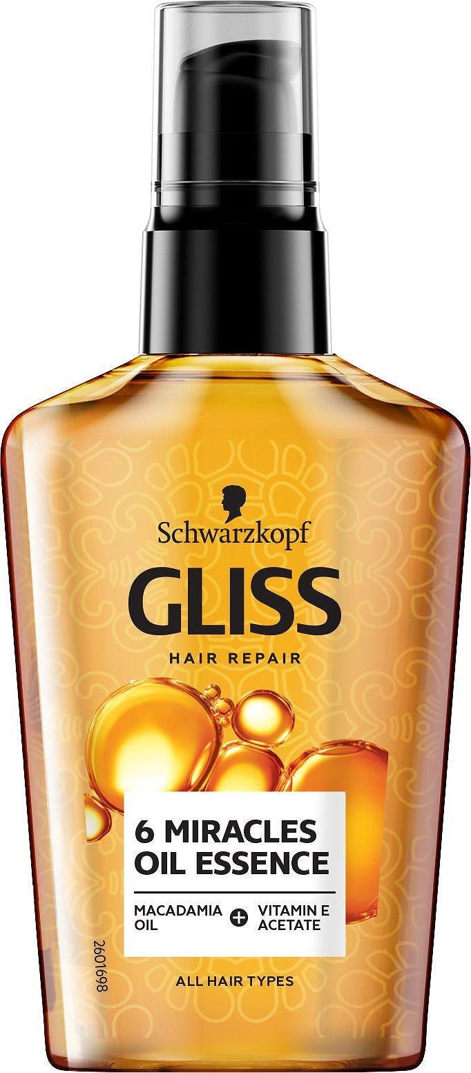 Gliss Daily Oil Serum, Олио за всеки тип коса, 75 мл.