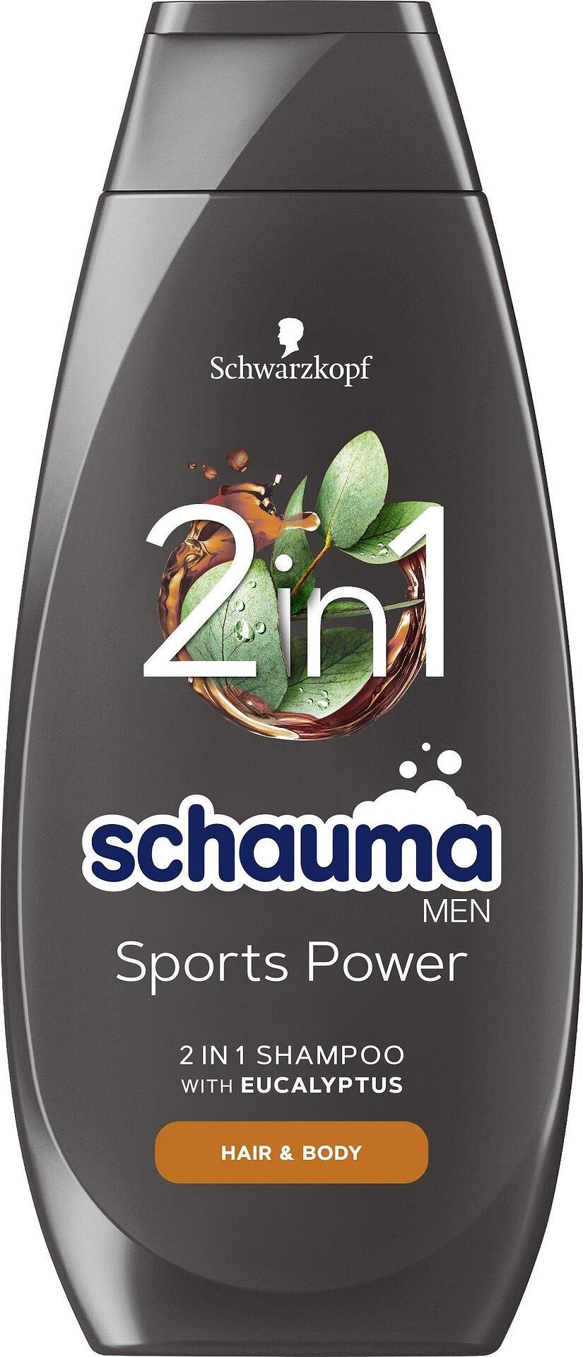 Schauma Sports Power Men, шампоан 2 в 1 за мъже