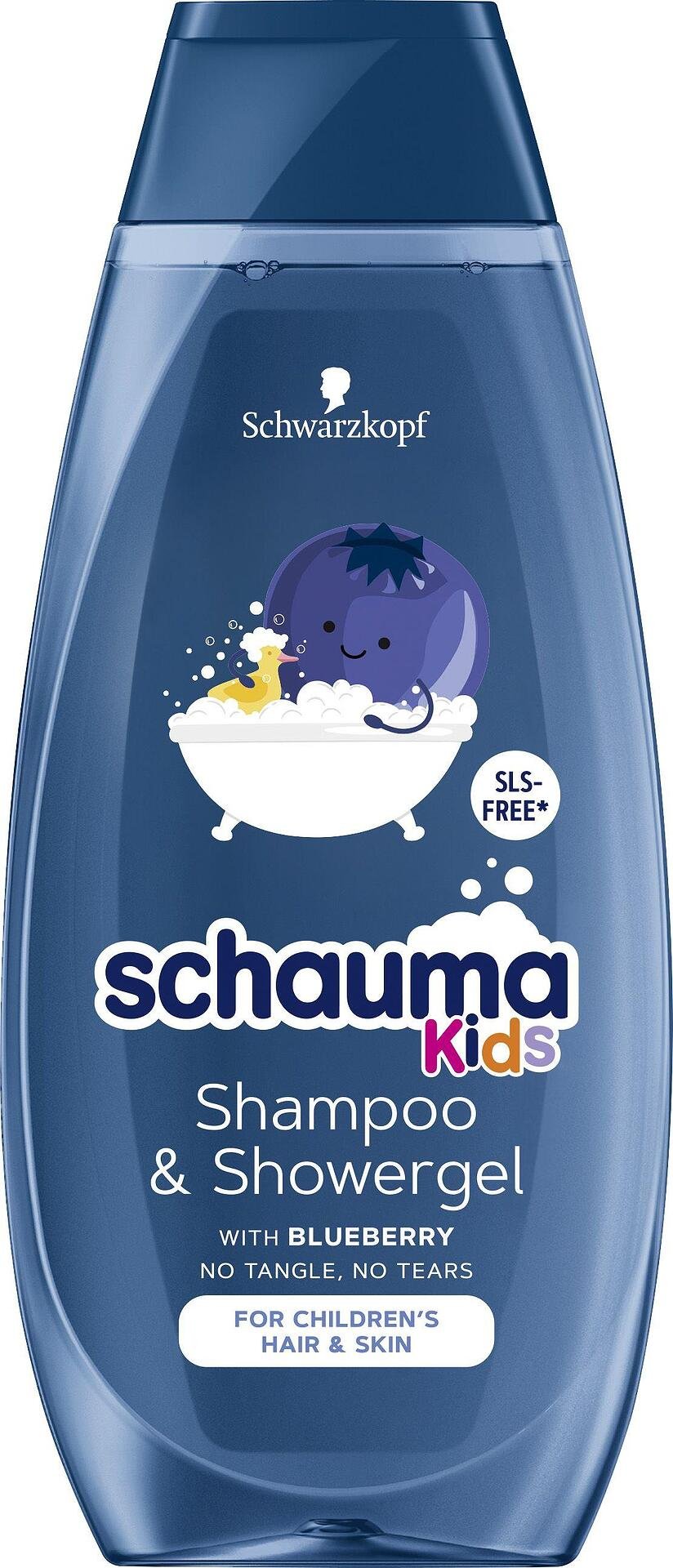 Schauma Kids Shampoo & Shower Gel, детски шампоан и душ гел 2 в 1 за момчета, 400 мл.