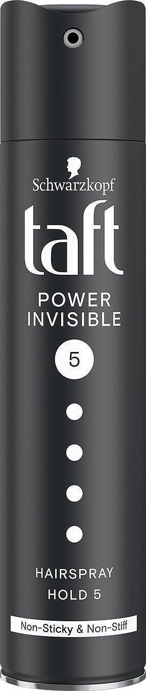 Taft Invisible Power, лак за коса ниво 5, 250 мл.
