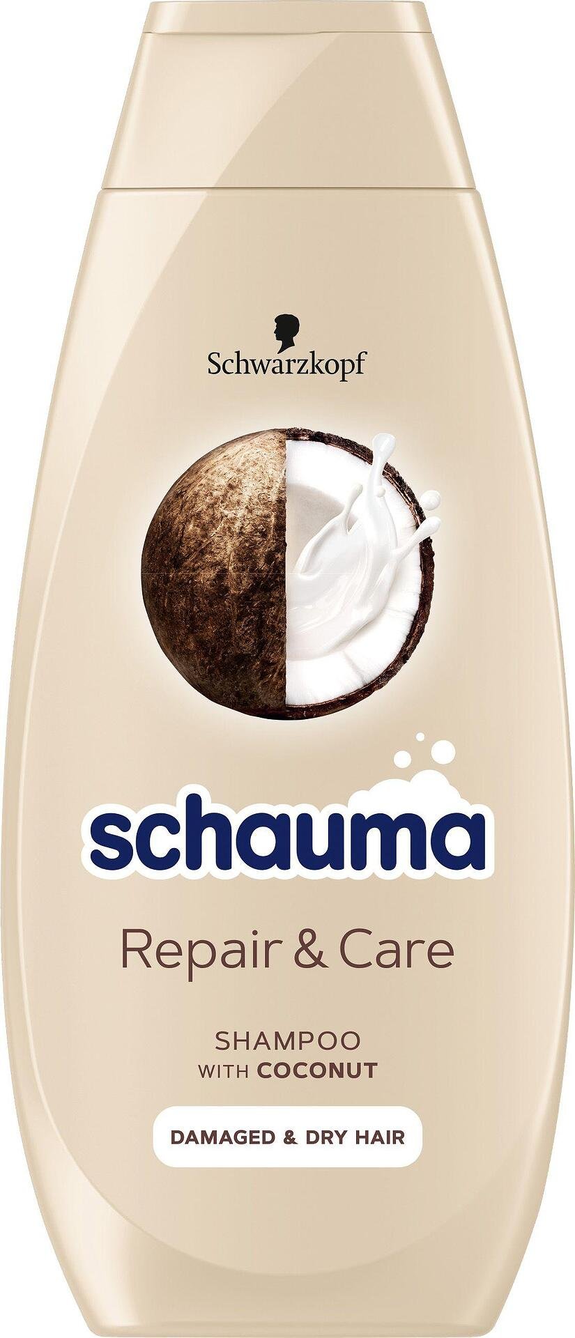 Schauma Repair & Care, шампоан за суха и увредена коса, 400 мл.