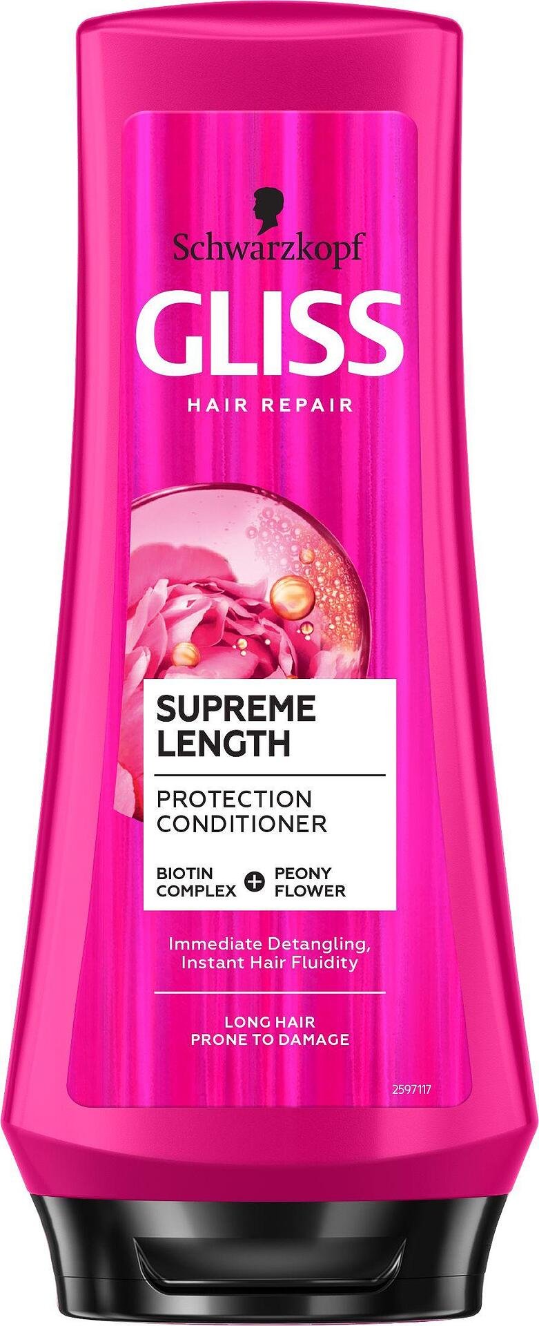 Gliss Supreme Length, балсам за увредена коса, 200 мл.