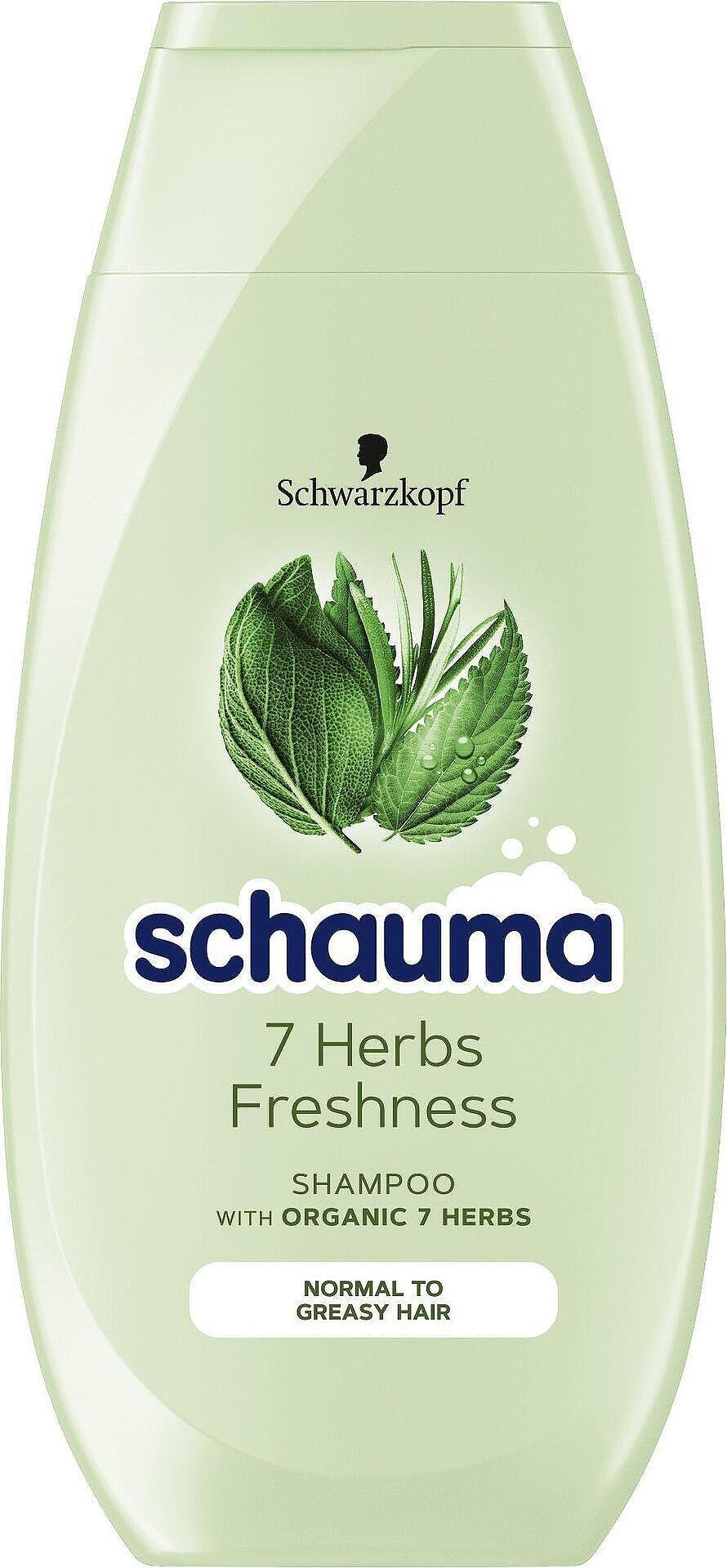 Schauma 7 Herbs Freshness, шампоан за нормална до мазна коса