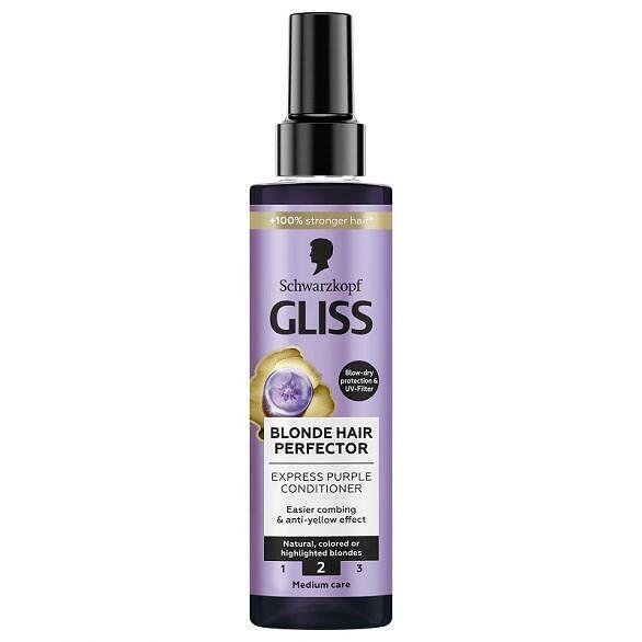 Gliss Blonde Hair Perfection спрей-балсам за перфектно руса коса, 200 мл.