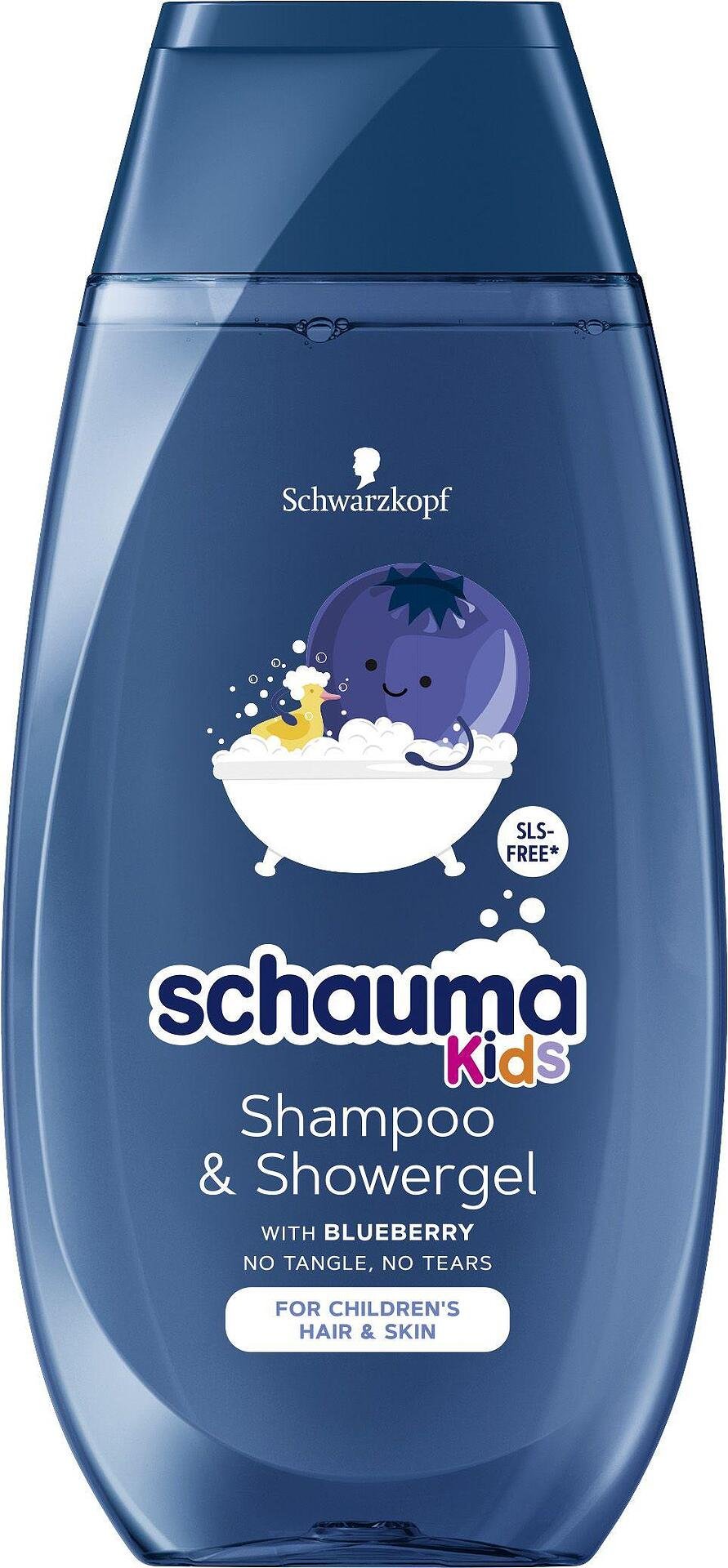 Schauma Kids, детски шампоан и душ гел, за момчета, 250 мл.