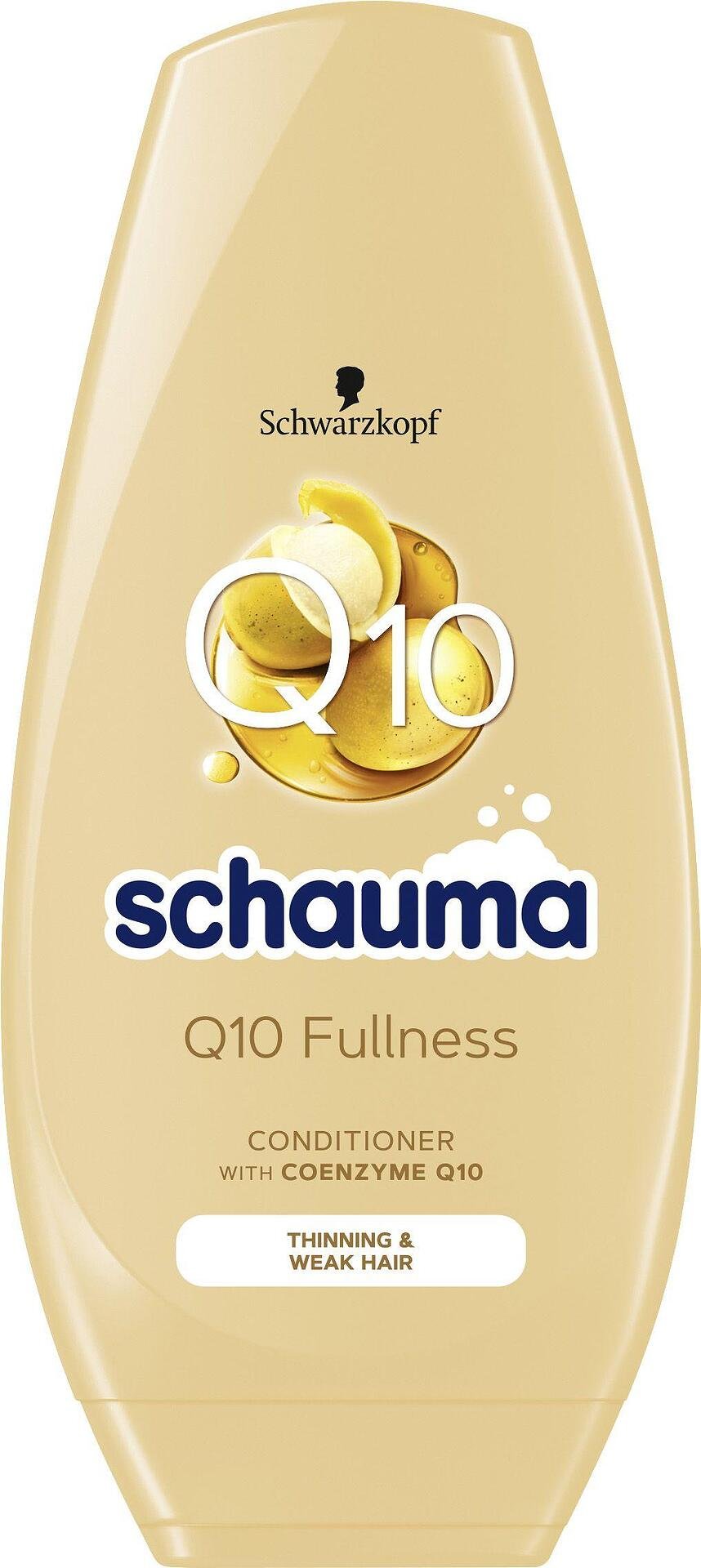 Schauma Q10 Fullness, балсам за тънка и слаба коса, 250 мл.