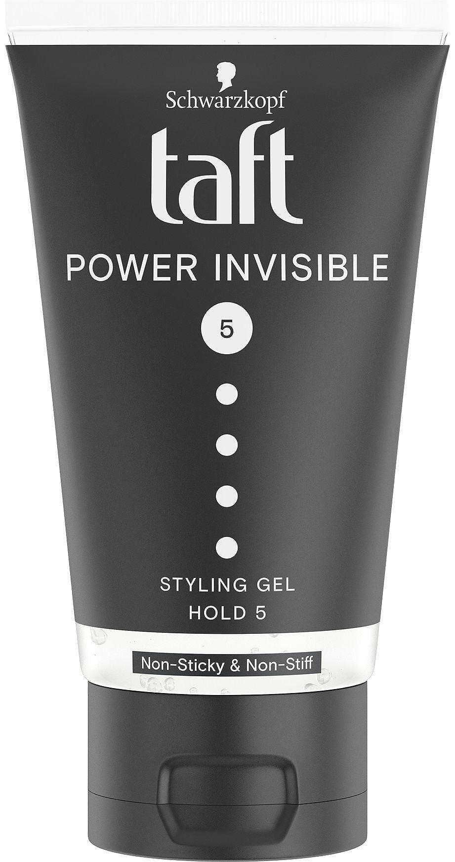 Taft Invisible Power, гел за коса, ниво 5, 150 мл.