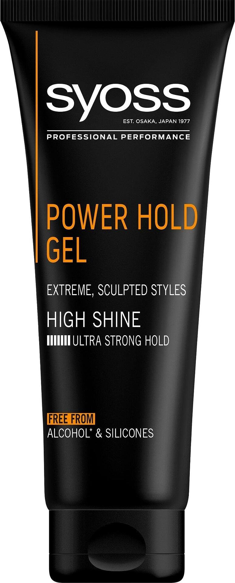 Syoss Power Hold Gel, гел за екстремно стилизиране, ниво 7, 250 мл.
