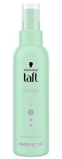 Taft Volume Blow Dry Spray, спрей за обемна коса, 150 мл.