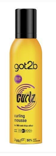Got2b Curlz Mousse, пяна за къдрици, 250 мл.