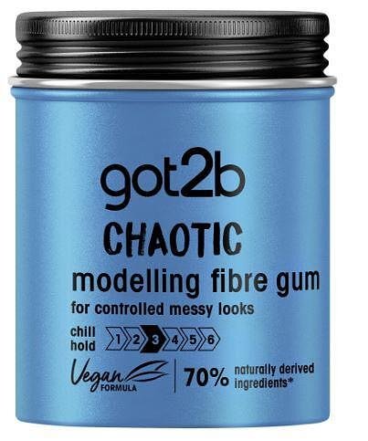 Got2b Chaotic Modelling Fibre Gum,моделираща гума за коса с хаос ефект, 100 мл.
