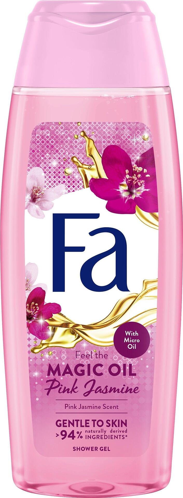 Fa Magic Oil Pink Jasmine Scent,душ гел с аромат на розов жасмин, 250 мл.