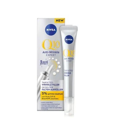 Nivea Q10 Anti-Wrinkle Expert, Крем за лице против бръчки, 15 мл